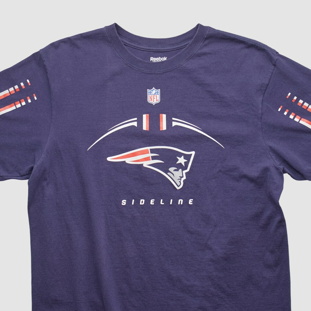 New England Patriots Reebok 2000s T-shirt - Navy Vintage - Fanatics