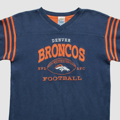 Denver Broncos 2000s Pullover Sweatshirt - Navy Vintage - Fanatics