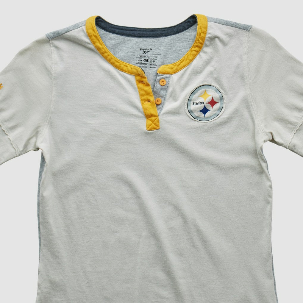 Pittsburgh Steelers Reebok 2000s T-shirt - White Vintage - Fanatics
