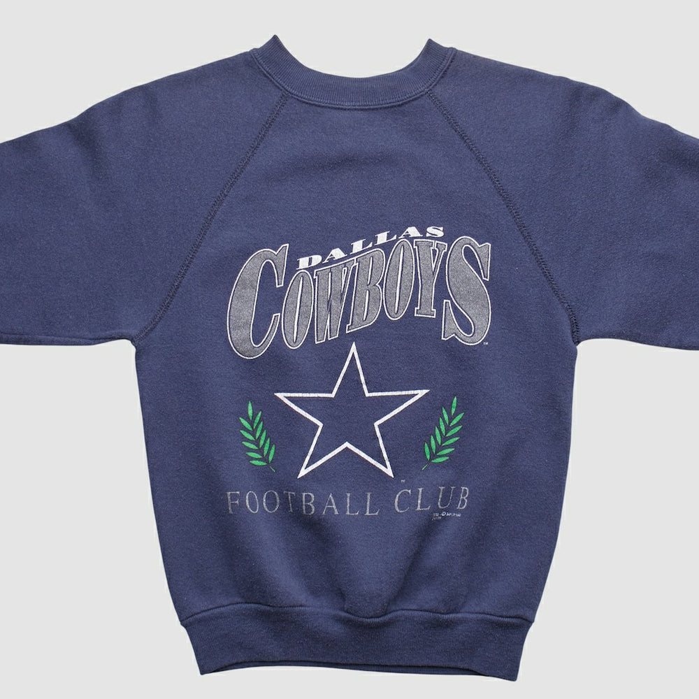 Dallas Cowboys Hero 90s Pullover Sweatshirt - Navy Vintage - Fanatics