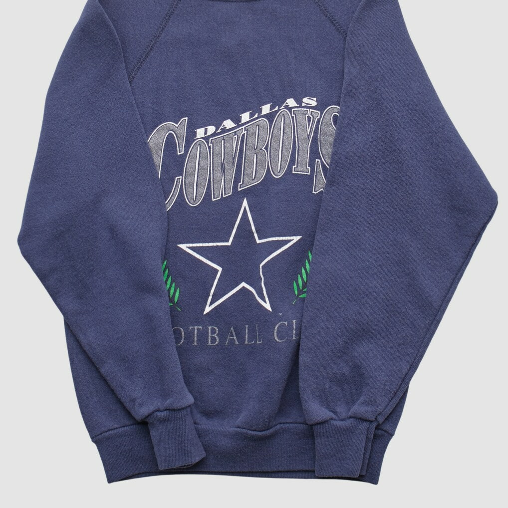 Dallas Cowboys Hero 90s Pullover Sweatshirt - Navy Vintage - Fanatics