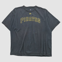 Pittsburgh Pirates Majestic 2000s T-shirt Near Me