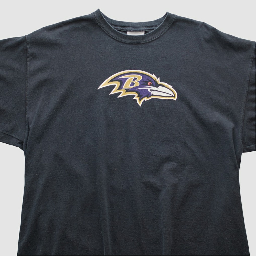 Baltimore Ravens Reebok 2000s T-shirt - Black Vintage - Fanatics