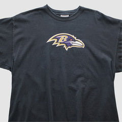 Baltimore Ravens Reebok 2000s T-shirt - Black Vintage - Fanatics