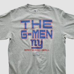 New York Giants NFL 2010s Long Sleeve T-shirt - Heather Gray Vintage - Fanatics