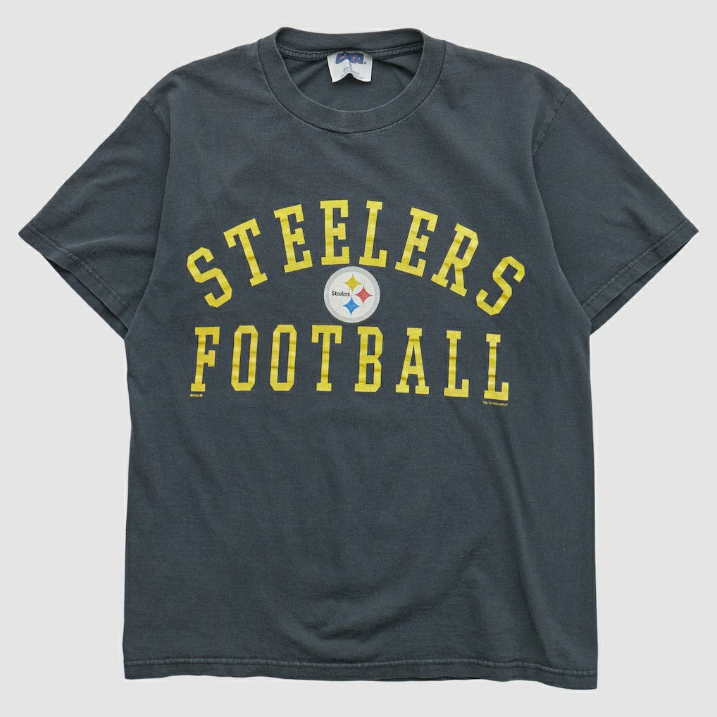 Pittsburgh Steelers CSA 2000s T-shirt - Charcoal Vintage - Fanatics