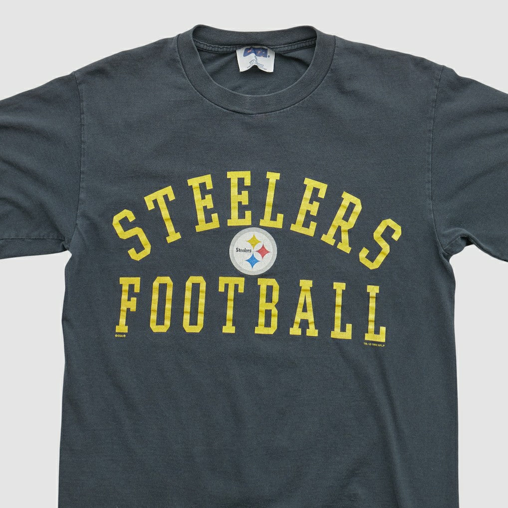 Pittsburgh Steelers CSA 2000s T-shirt - Charcoal Vintage - Fanatics