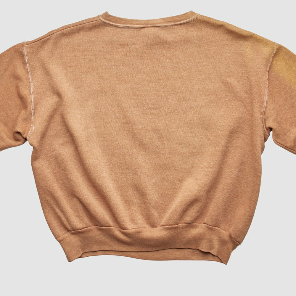 New York Giants Signal 1987 Pullover Sweatshirt - Tan Vintage - Fanatics