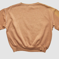 New York Giants Signal 1987 Pullover Sweatshirt - Tan Vintage - Fanatics