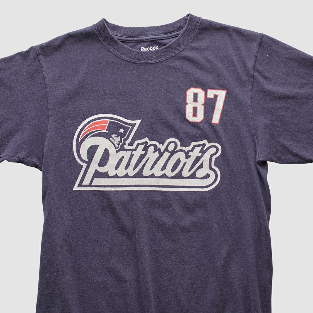 New England Patriots Reebok 2000s T-shirt - Navy Vintage - Fanatics