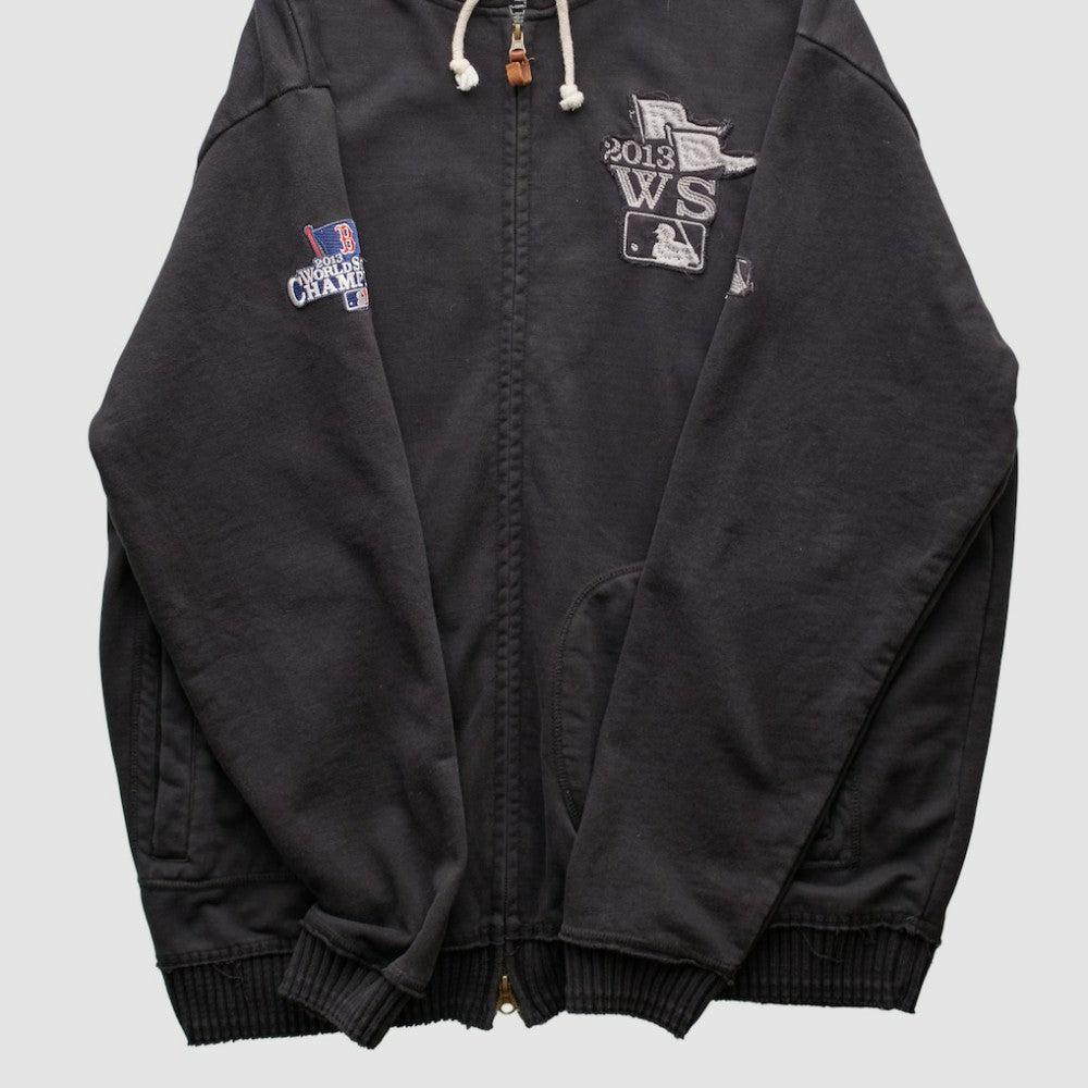 Boston Red Sox Majestic 2013 Hooded Full Zip Sweatshirt Outlet