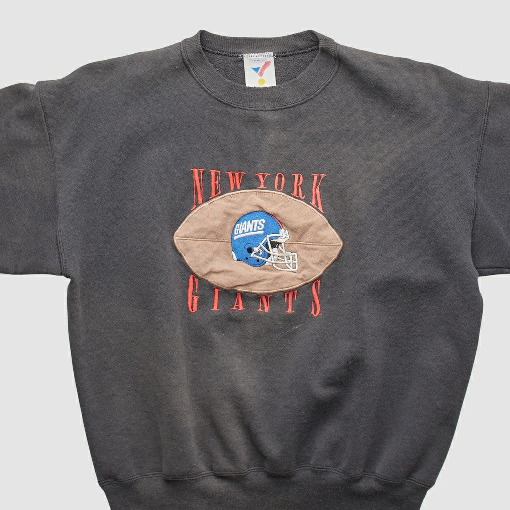 New York Giants Artex Sportswear 90s Pullover Sweatshirt - Charcoal Vintage - Fanatics