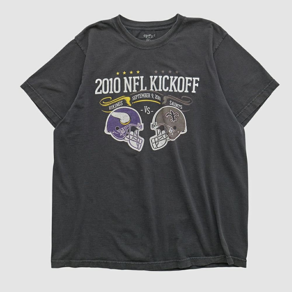 NFL Kickoff Reebok 2010 T-shirt - Charcoal Vintage - Fanatics