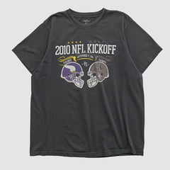 NFL Kickoff Reebok 2010 T-shirt - Charcoal Vintage - Fanatics