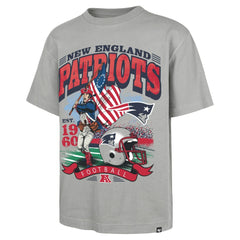 New England Patriots '47 Regional Foundation T-Shirt - Gray - 47 brand