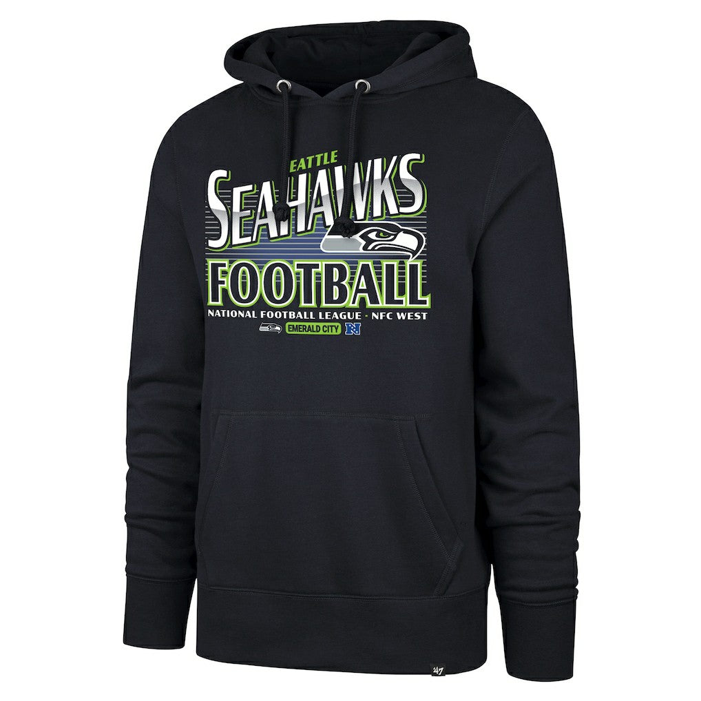 Seattle Seahawks '47 Regional Headline Hoodie - College Navy - 47 brand