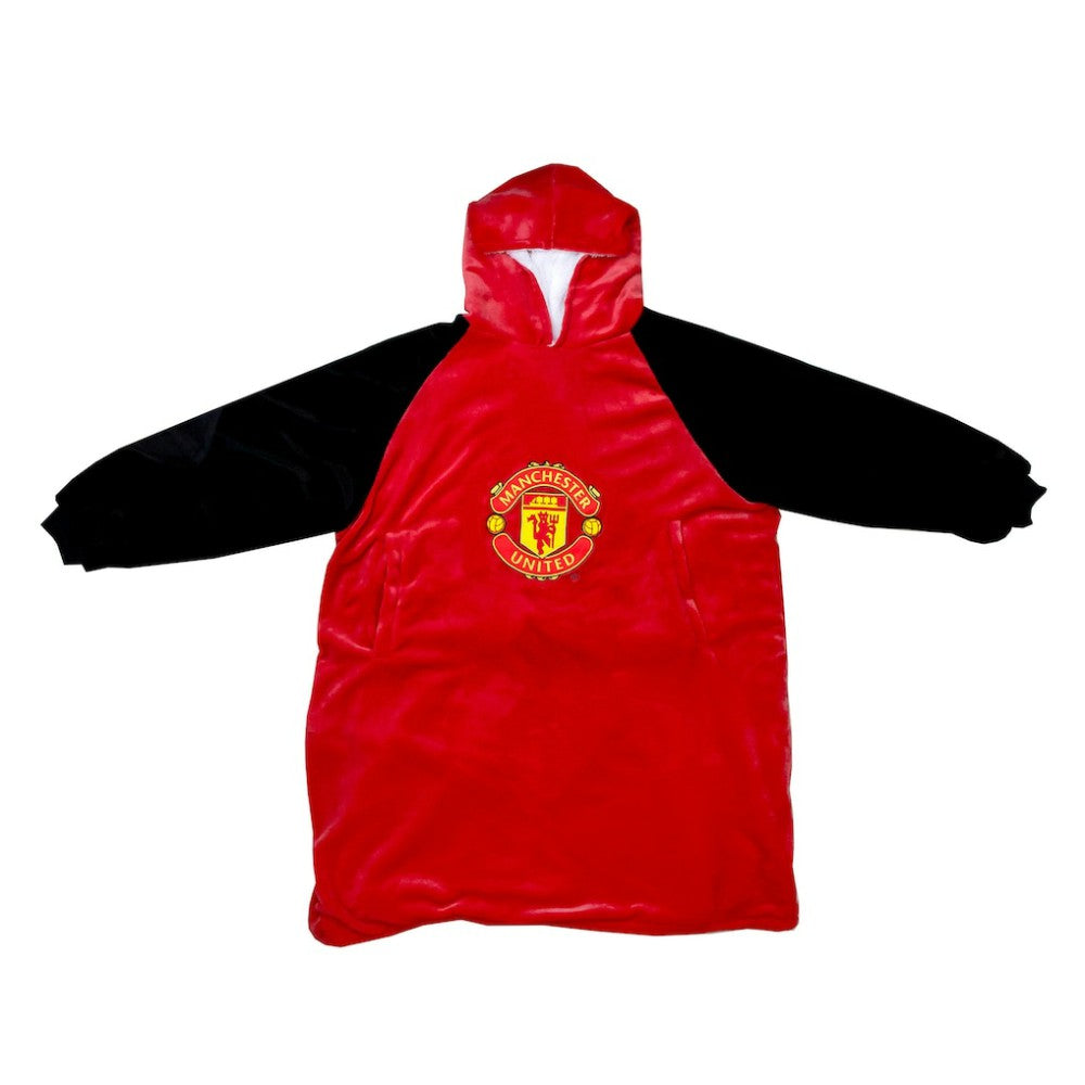 Manchester United Unisex Character World Hugzee Hoodie Red
