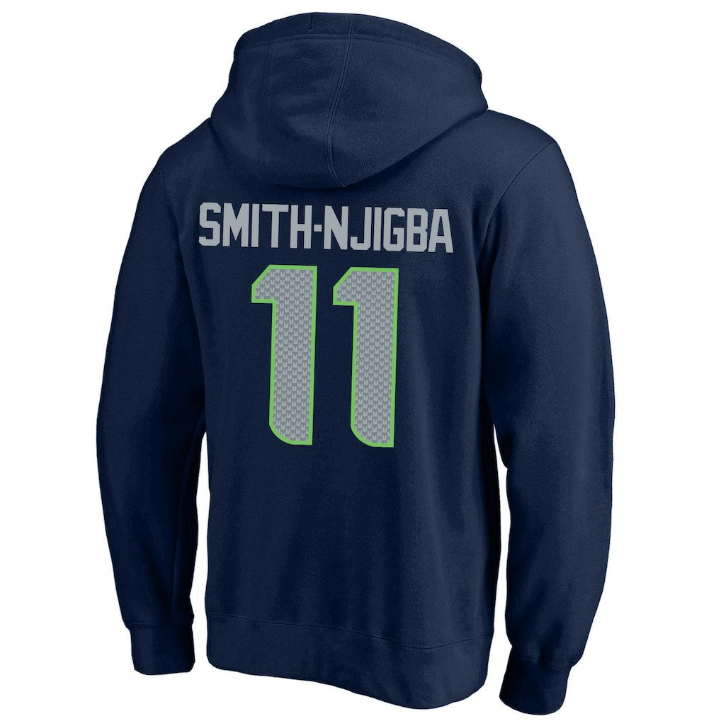 Jaxon Smith-Njigba Seattle Seahawks Super Bowl LX Champions Big & Tall Name & Number Fleece Hoodie - College Navy - Fanatics