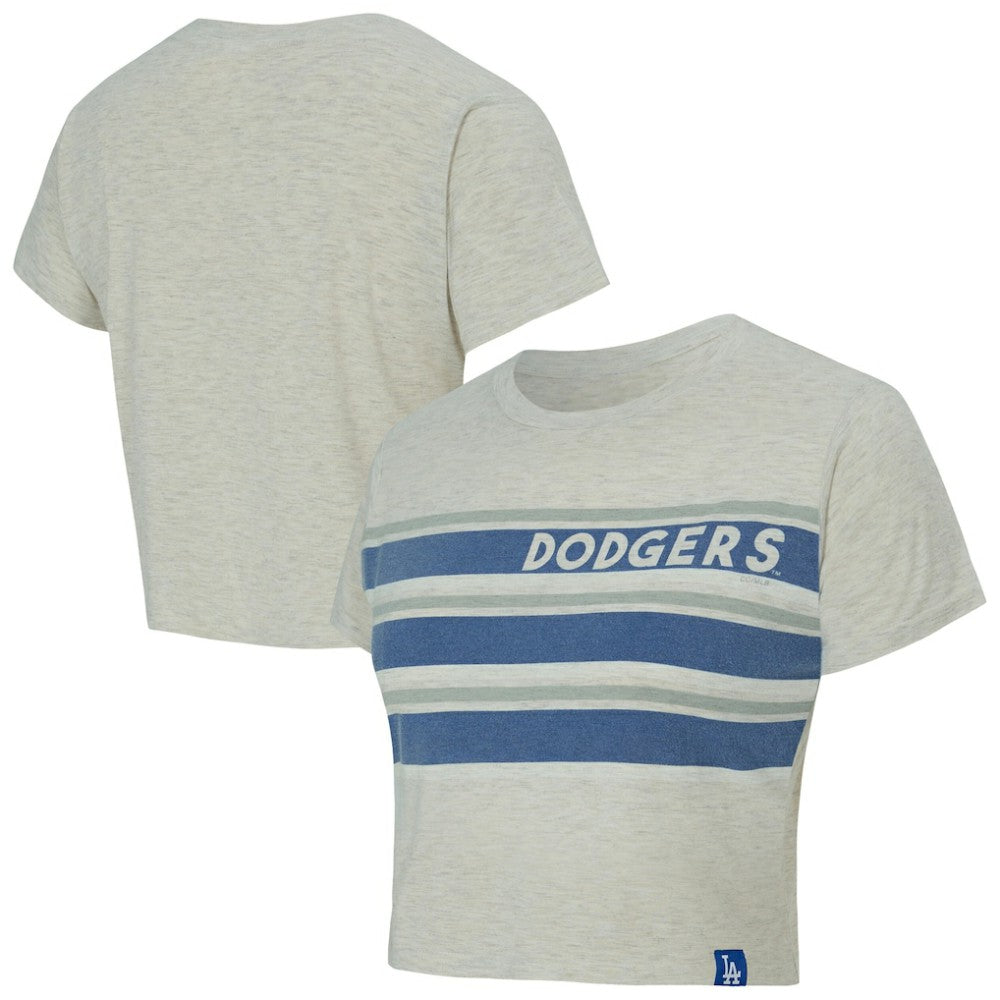 Los Angeles Dodgers Concepts Sport Women's Birch Cropped T-Shirt for sale