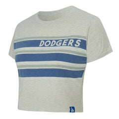 Los Angeles Dodgers Concepts Sport Women's Birch Cropped T-Shirt for sale