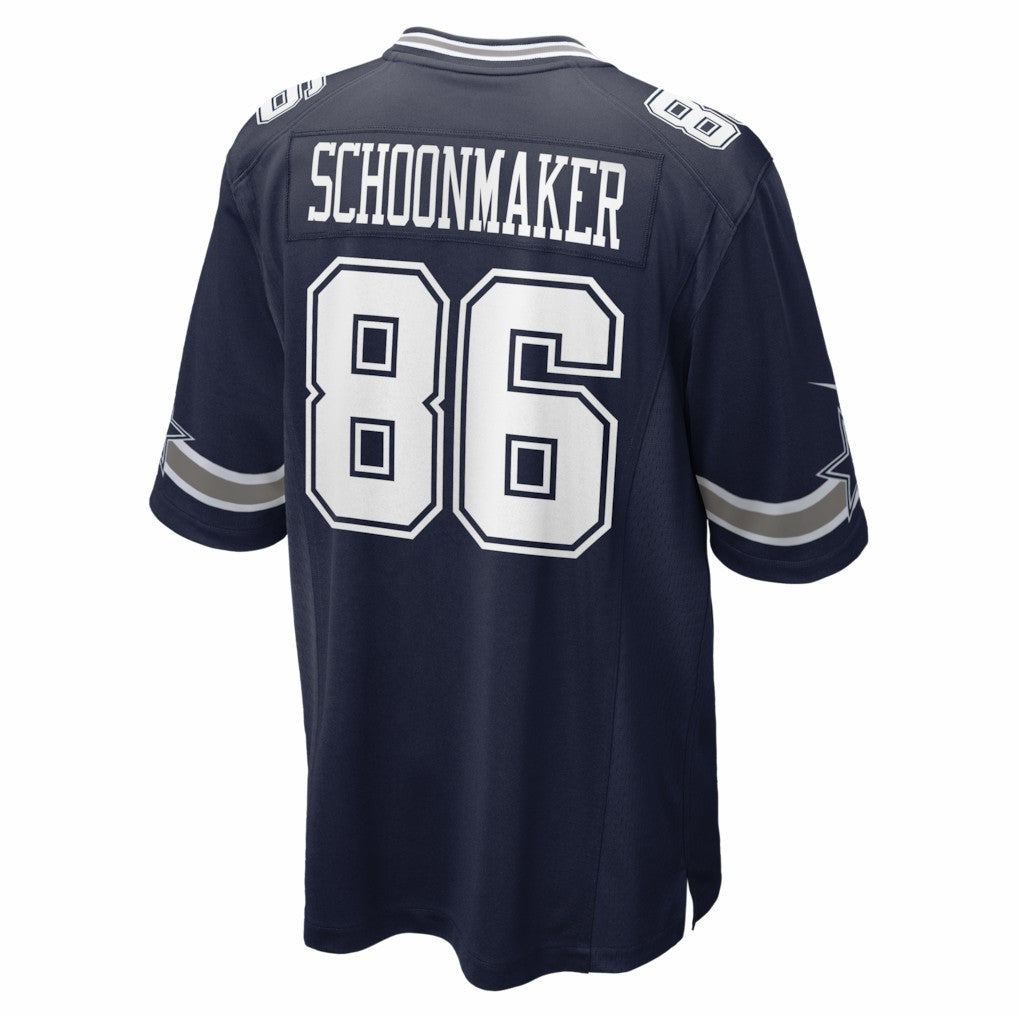 Luke Schoonmaker Dallas Cowboys Team Game Jersey - Navy - Nike