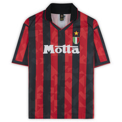 Andriy Shevchenko AC Milan Autographed 1994 Red/Black Home Jersey Icons