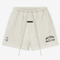 Fear of God Unisex 2026 NBA All-Star Game x Inglewood Classic Sweat Shorts Heather Gray