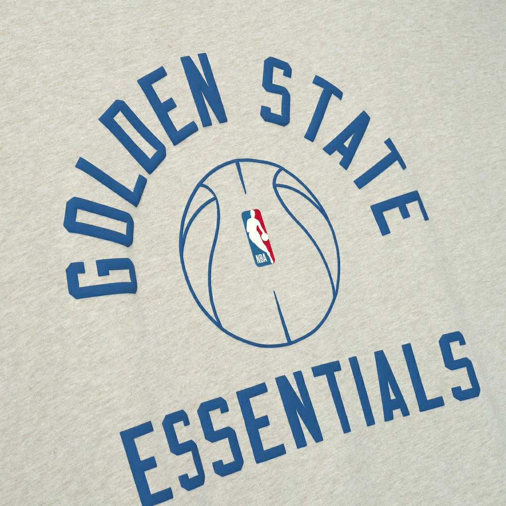 Golden State Warriors Fear of God x Barkley L. Hendricks Unisex 90's T-Shirt Heather Gray
