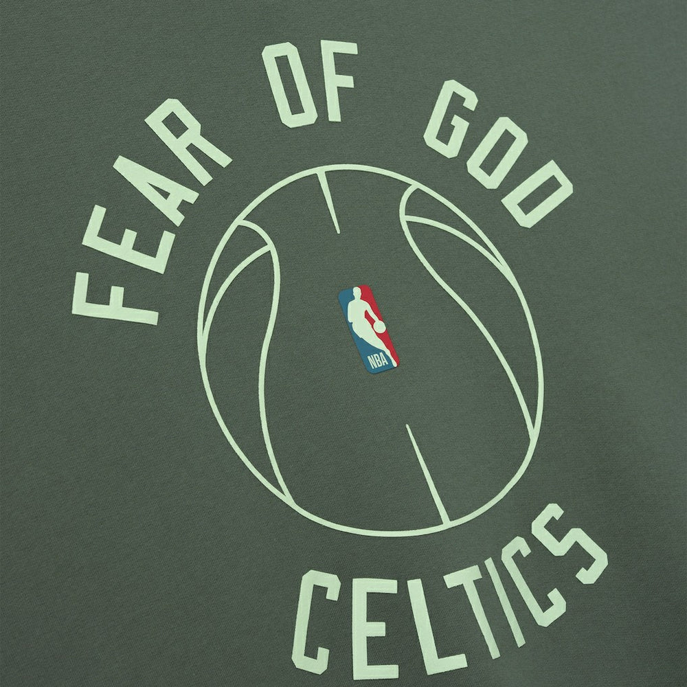 Boston Celtics Fear of God x Barkley L. Hendricks Unisex 90's Hoodie Green