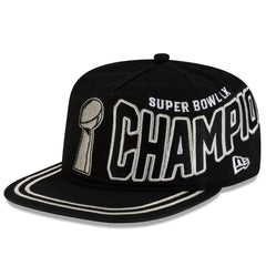 Seattle Seahawks New Era Super Bowl LX Champions Parade 19TWENTY Adjustable Hat - Black - NFL