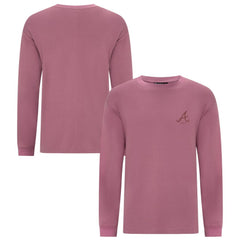 Atlanta Braves Levelwear Bridal Rose Luxe Signature Long Sleeve T-Shirt Online