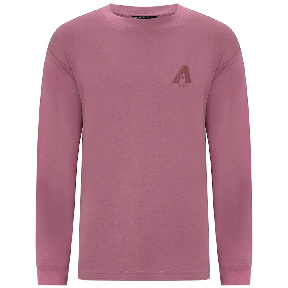 Arizona Diamondbacks Levelwear Bridal Rose Luxe Signature Long Sleeve T-Shirt Discount