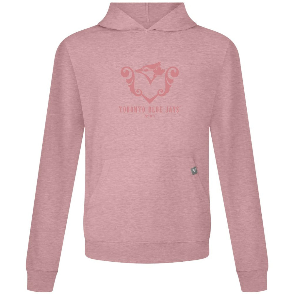 Toronto Blue Jays Levelwear Bridal Rose Relay Pullover Hoodie Outlet