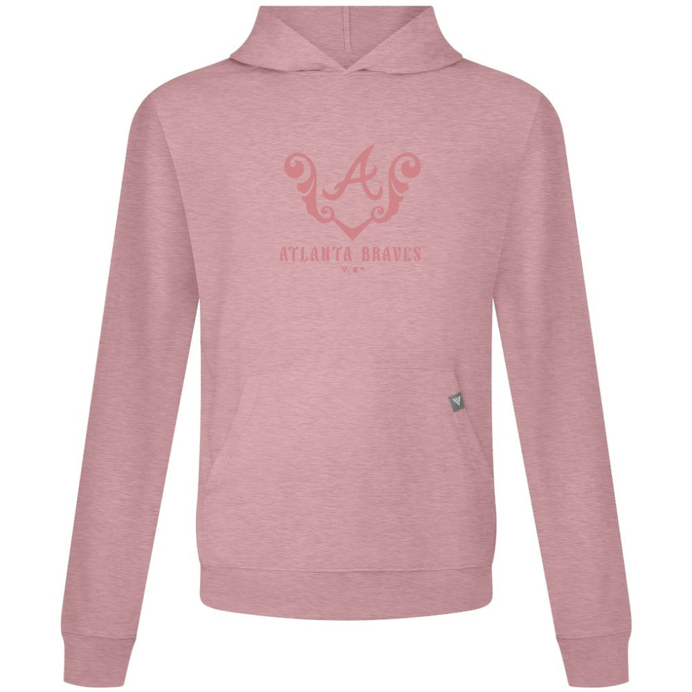Atlanta Braves Levelwear Bridal Rose Relay Pullover Hoodie Online