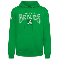 Atlanta Braves Levelwear St. Patrick's Day Podium Hoodie Outlet