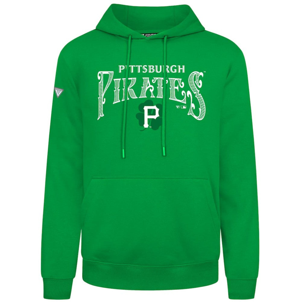 Pittsburgh Pirates Levelwear St. Patrick's Day Podium Hoodie Discount