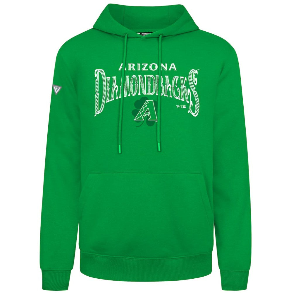 Arizona Diamondbacks Levelwear St. Patrick's Day Podium Hoodie Sale
