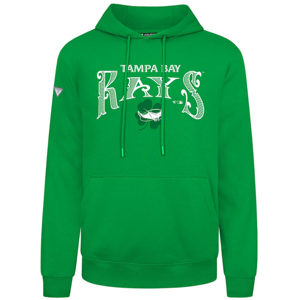 Tampa Bay Rays Levelwear St. Patrick's Day Podium Hoodie Sale