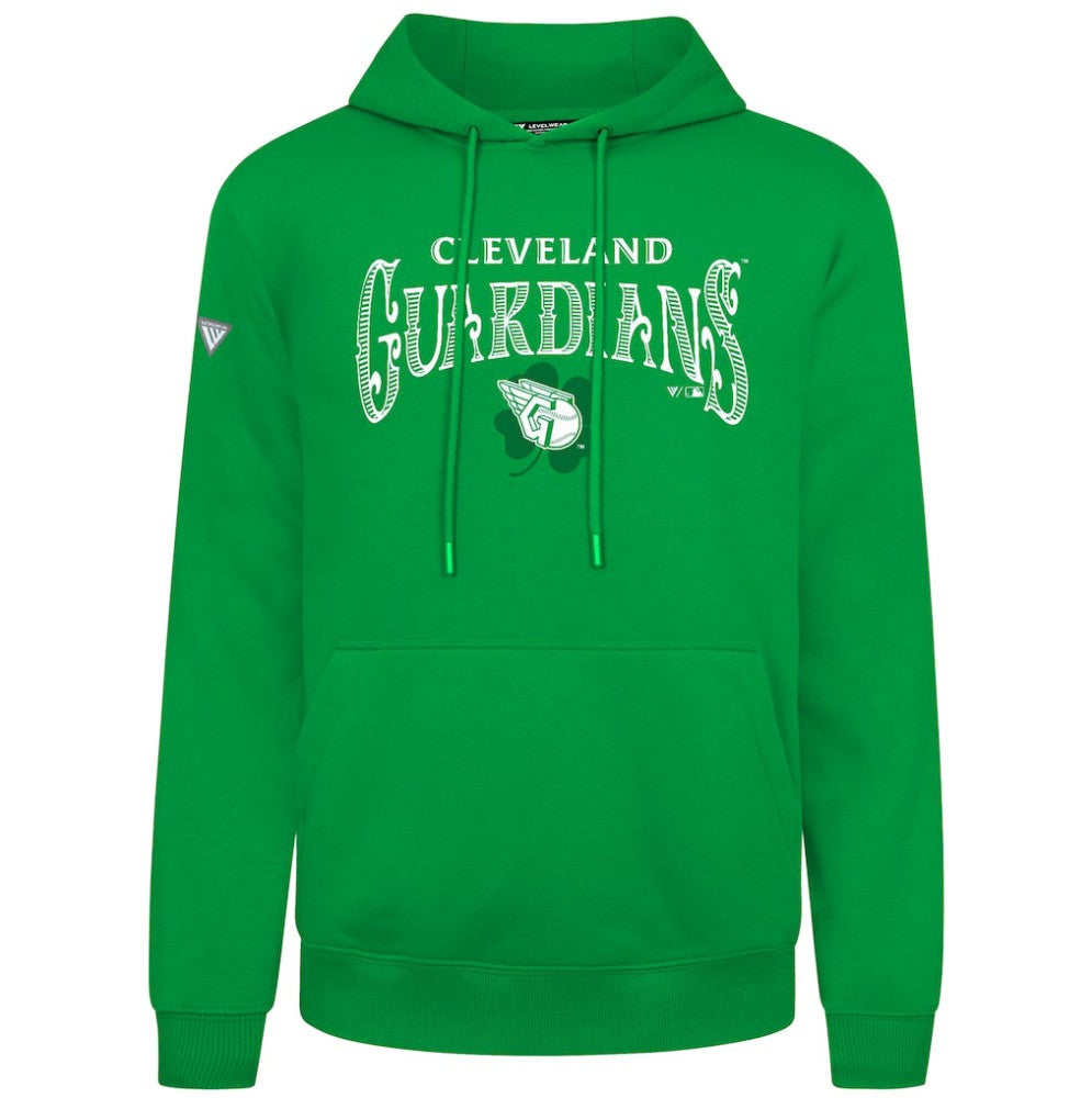 Cleveland Guardians Levelwear St. Patrick's Day Podium Hoodie Sale