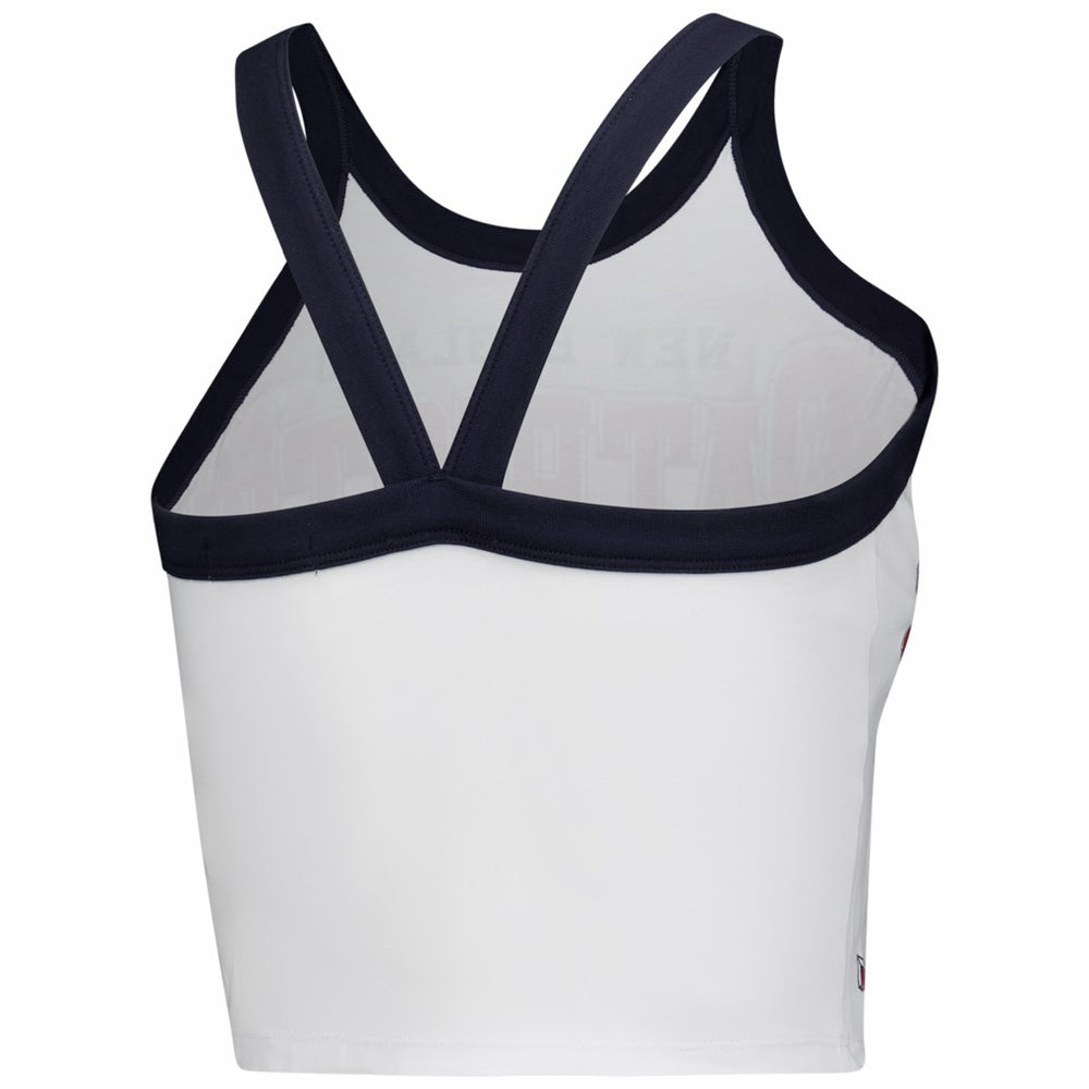 New England Patriots '47 Women's Energize Sporty Tank Top - White - 47 brand