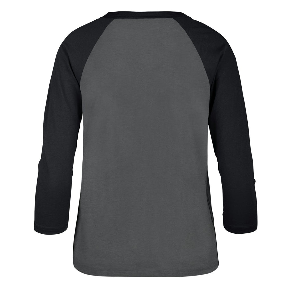 Seattle Seahawks '47 Women's Jetset Ava Raglan Long Sleeve T-Shirt - Charcoal - 47 brand