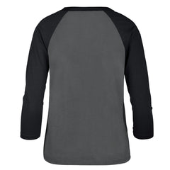 Seattle Seahawks '47 Women's Jetset Ava Raglan Long Sleeve T-Shirt - Charcoal - 47 brand