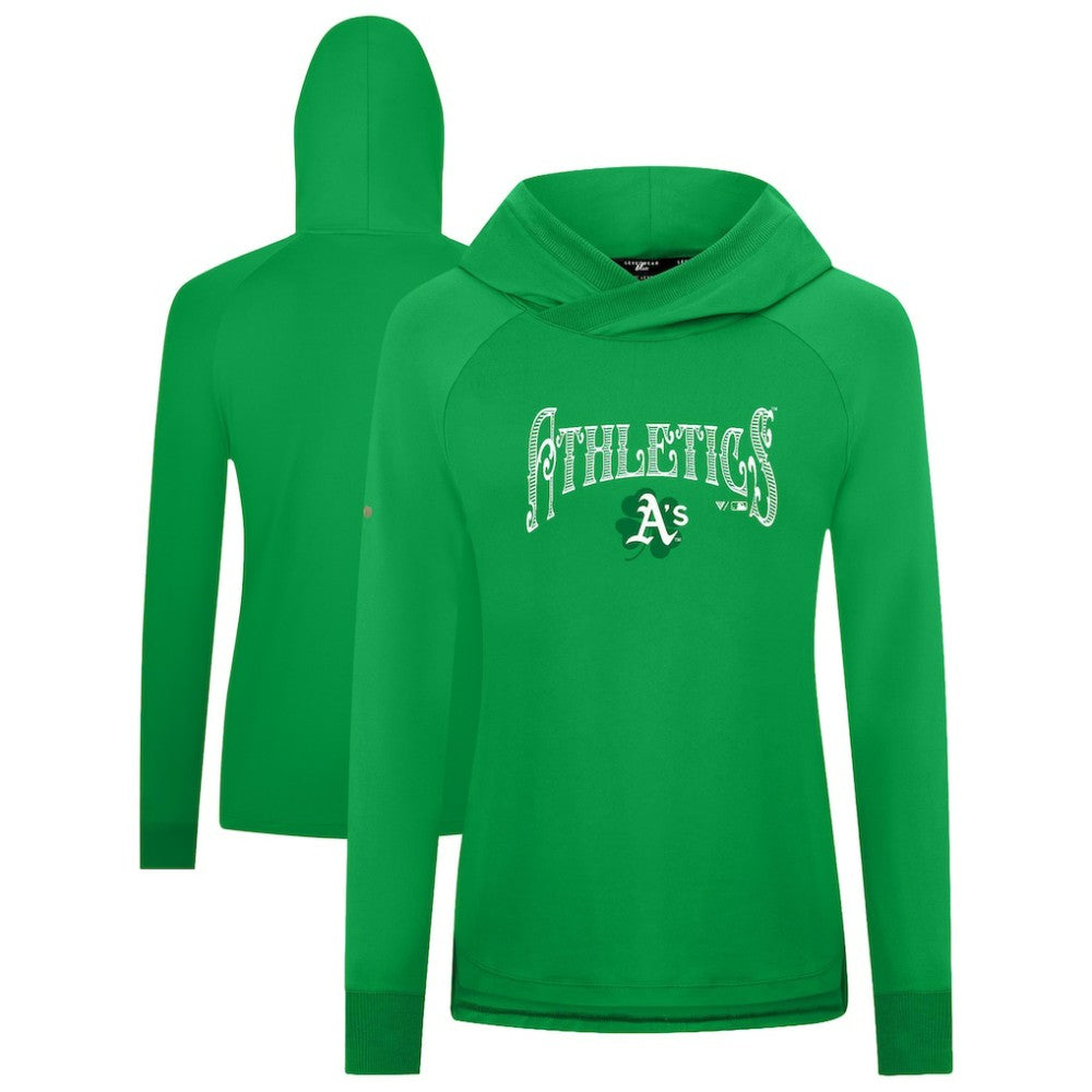 Athletics Levelwear Women's St. Patrick's Day Slender Raglan Hoodie Discount