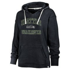 Seattle Seahawks '47 Women's Clarity Naomi Hoodie - Navy - 47 brand