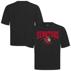 Ottawa Senators Levelwear Luxe Signature Knit T-Shirt - Black | NHL near me