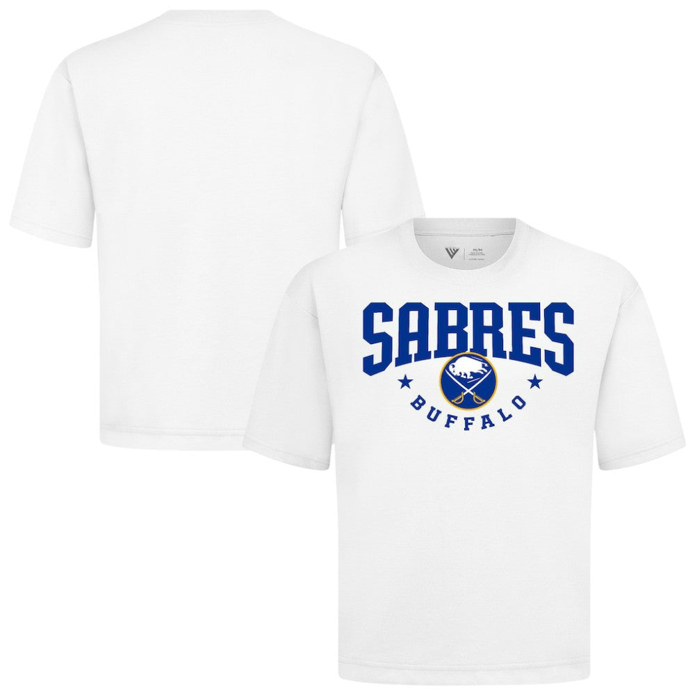 Buffalo Sabres Levelwear Luxe Signature Knit T-Shirt - White | NHL near me