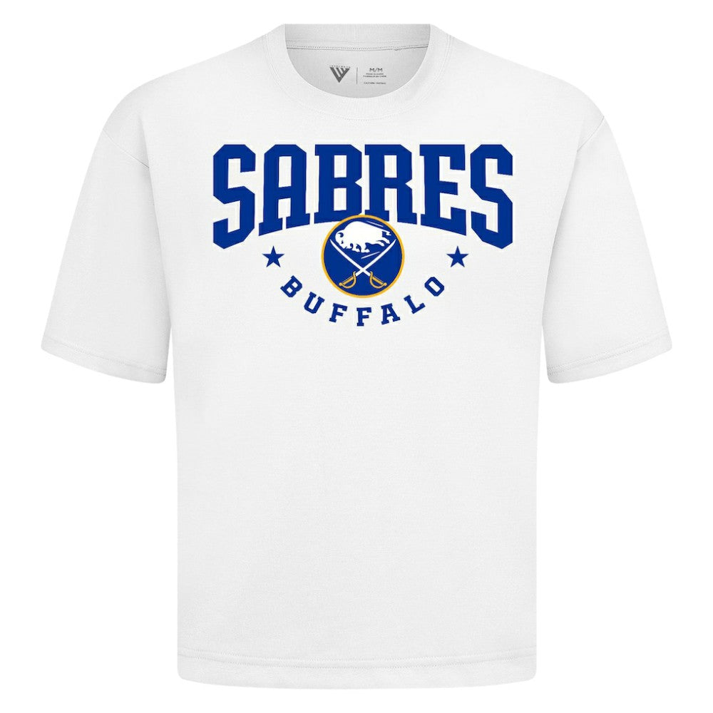 Buffalo Sabres Levelwear Luxe Signature Knit T-Shirt - White | NHL near me
