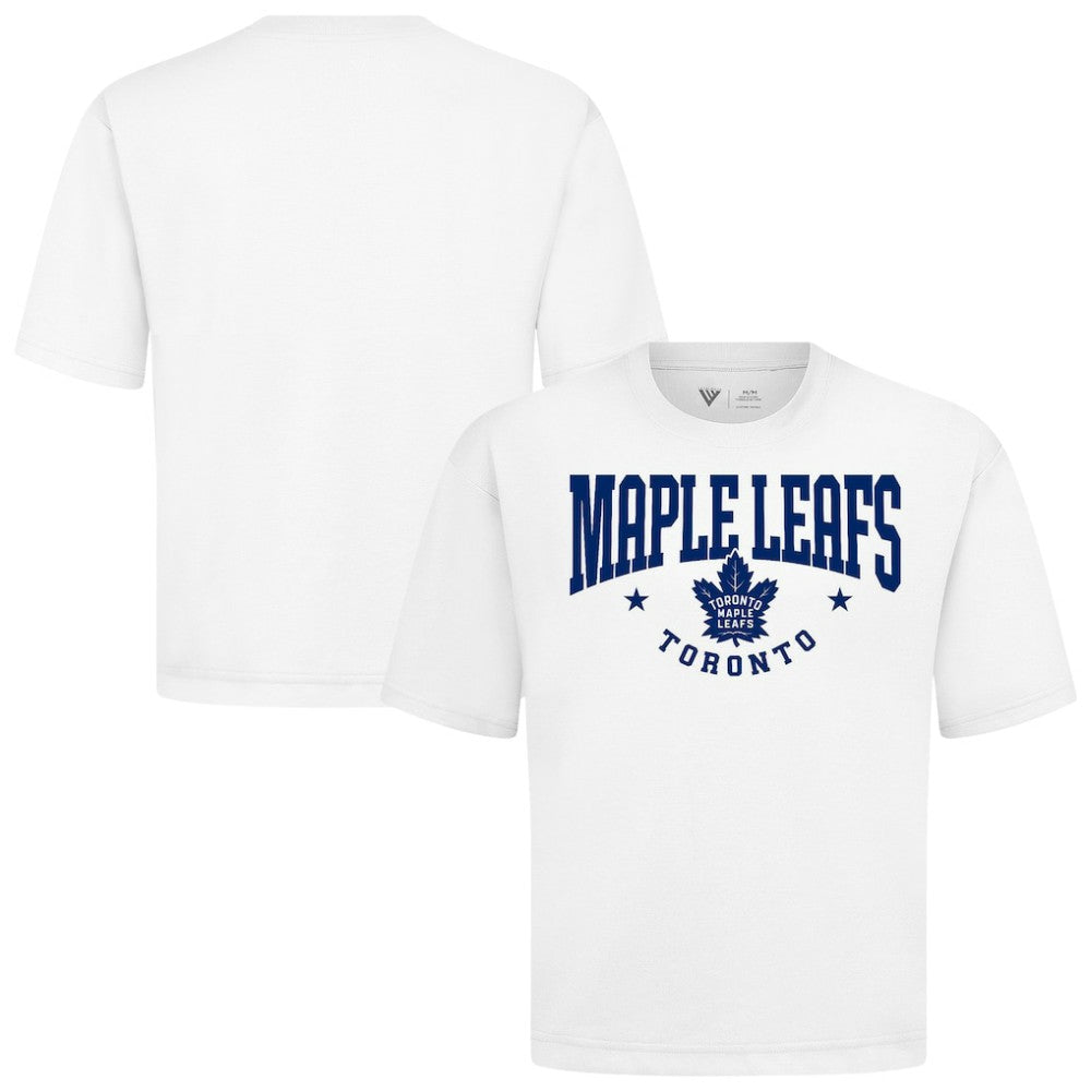 Toronto Maple Leafs Levelwear Luxe Signature Knit T-Shirt - White | NHL discount