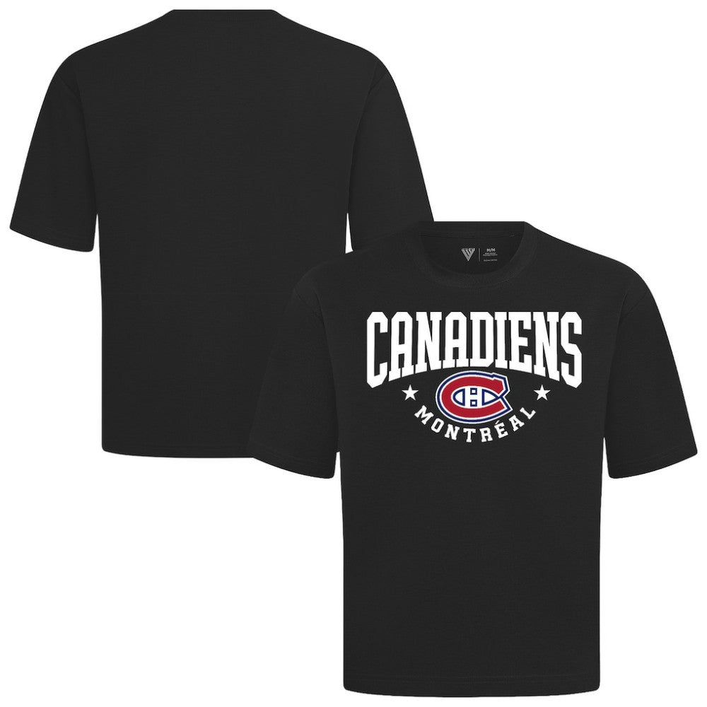 Montreal Canadiens Levelwear Luxe Signature Knit T-Shirt - Black | NHL online