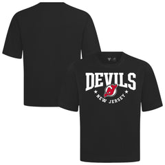 New Jersey Devils Levelwear Luxe Signature Knit T-Shirt - Black | NHL discount